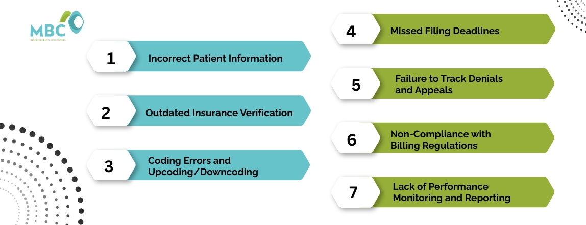7 most common medical billing mistakes