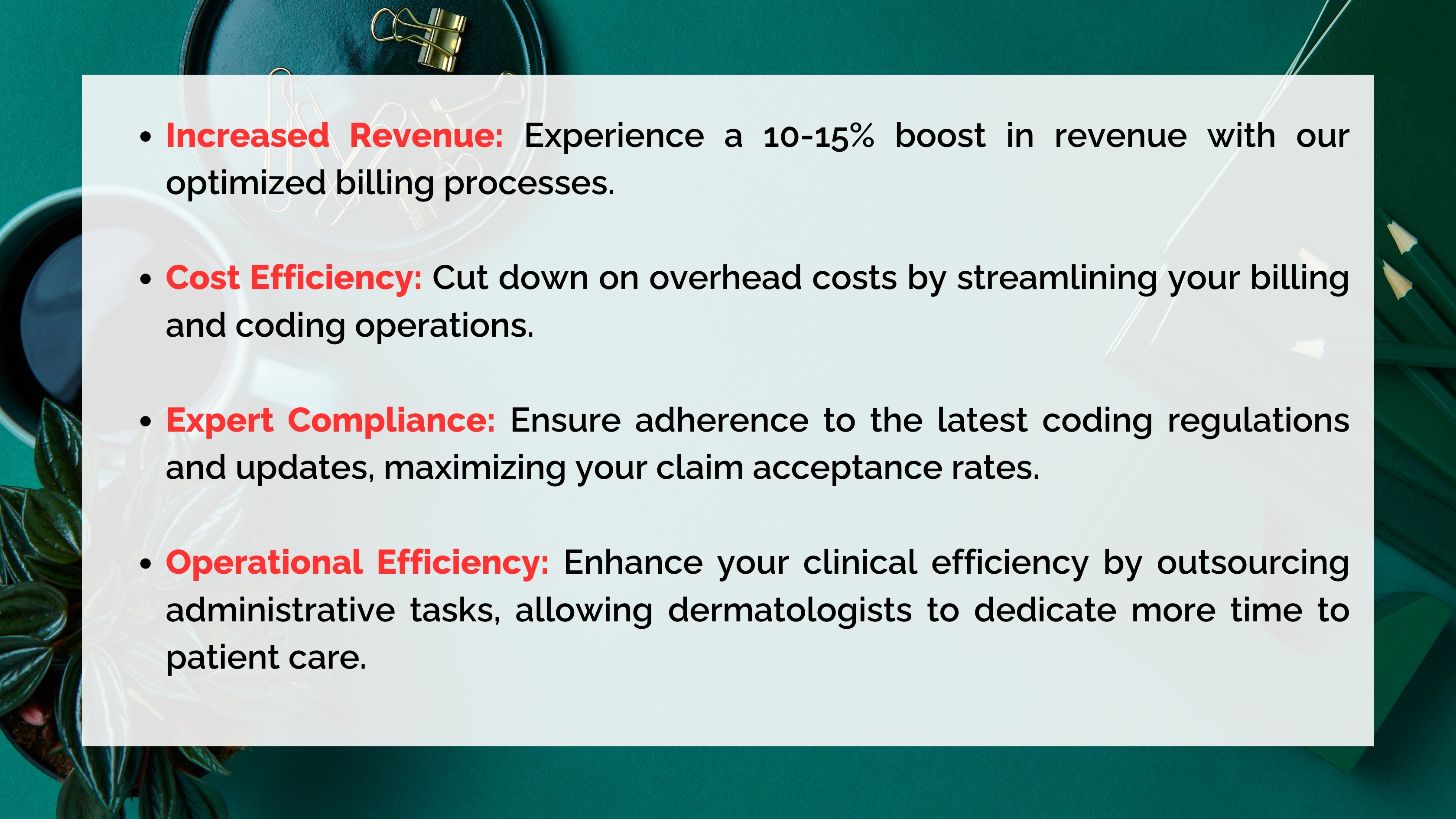 Advantages of Choosing MBC's Dermatology Billing and Coding Services