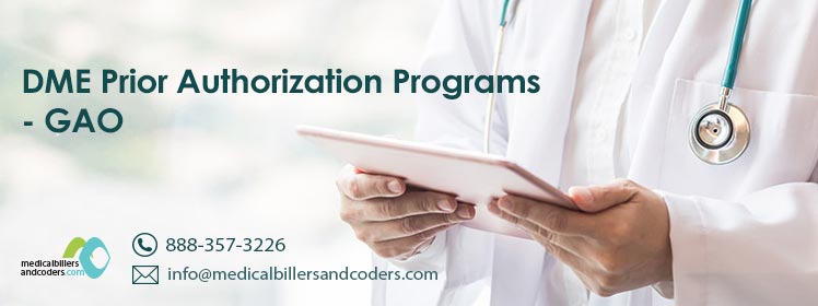 DME Prior Authorization Programs - GAO