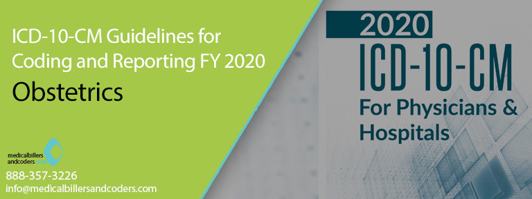 ICD-10-CM Guidelines for Coding and Reporting FY 2020 - Obstetrics