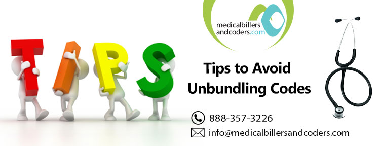 Tips to Avoid Unbundling Codes