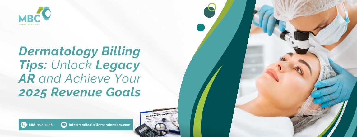 Dermatology Billing Tips Unlock Legacy AR and Achieve Your 2025 Revenue Goals