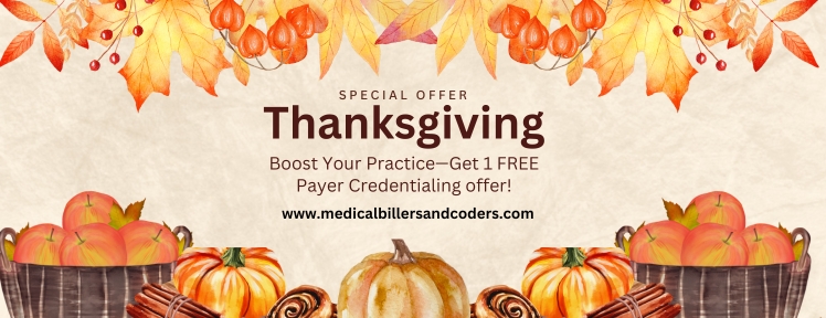 Thanksgiving Special: Boost Your Practice with MBC’s Credentialing Offer!